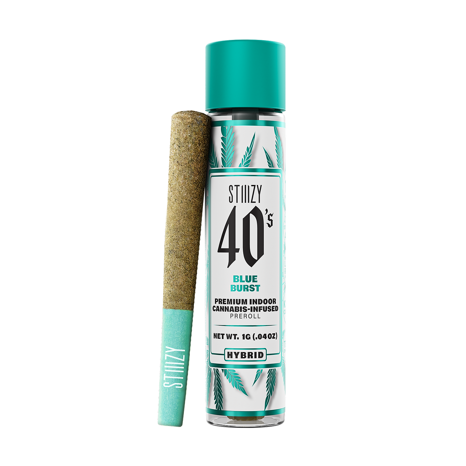 Photograph of product: Stiiizy Blue Burst Infused Pre Roll