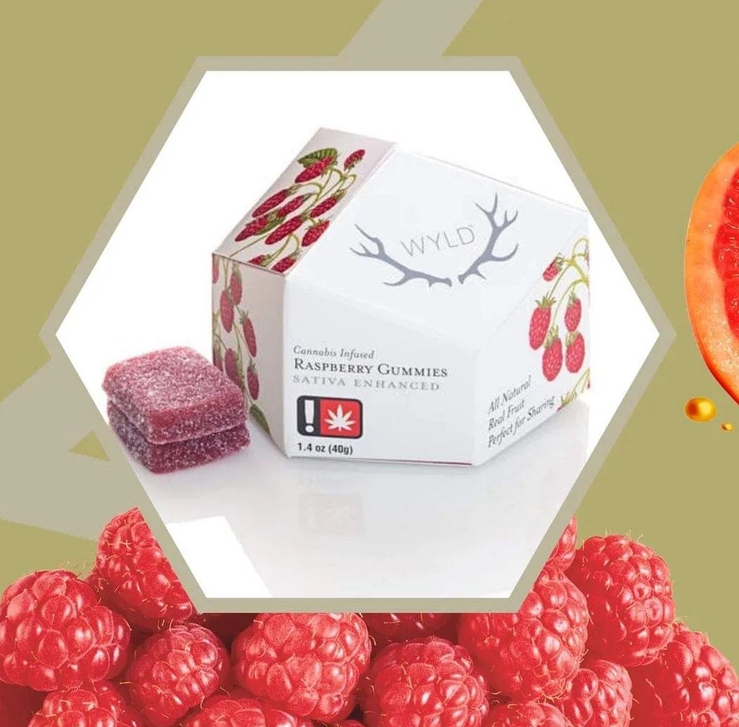 Photograph of product: Raspberry CBD Gummies 250mg