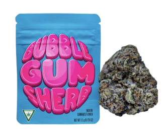 Photograph of product: Seed Junky | Bubble Gum Sherb Bag - 3.5g
