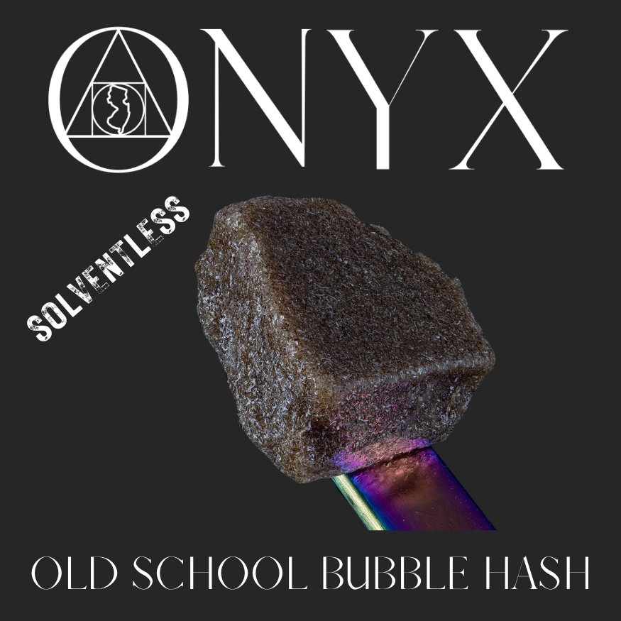 Photograph of product: Onyx - Grease Bucket Live Rosin Old School Bubble au chocolat