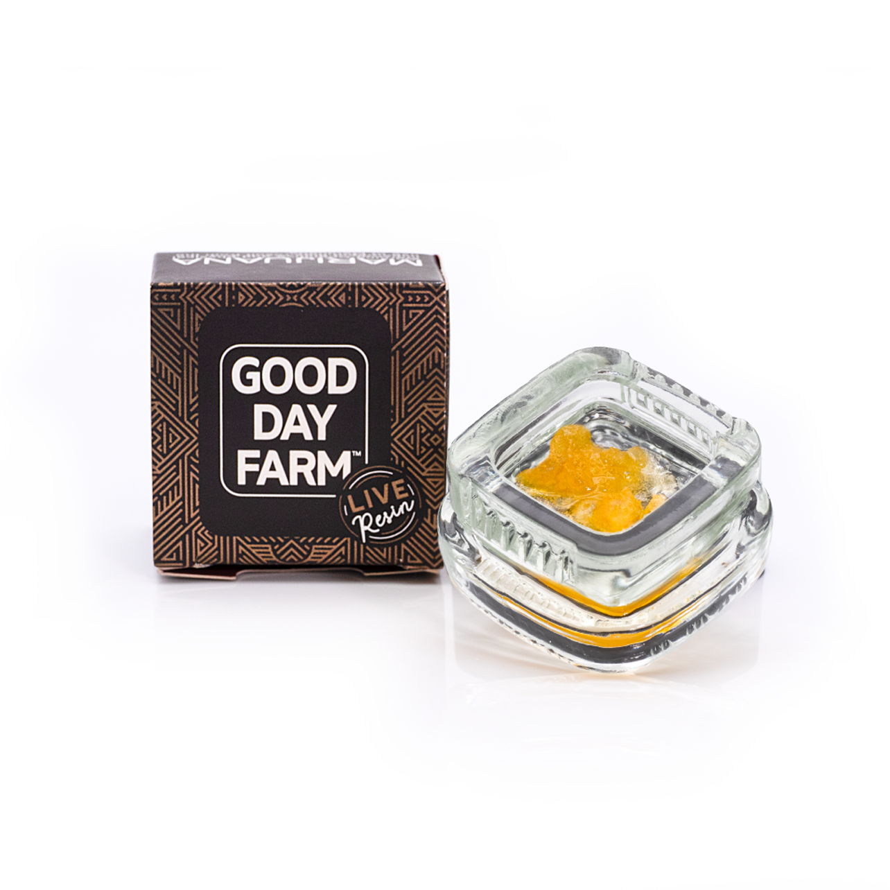 Photograph of product: GDF - Concentrate - Badder - Glitter Bomb - Oui'd