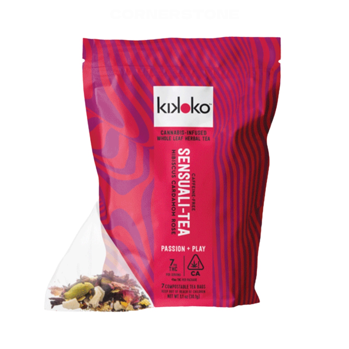 Photograph of product: SENSUALI-TEA POUCH