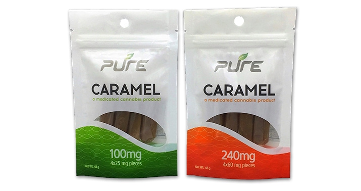 Photograph of product: Pure: Chews Caramel