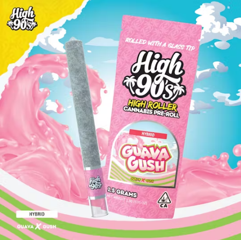 Photograph of product: Guava Gush Pre-Roll High 90's