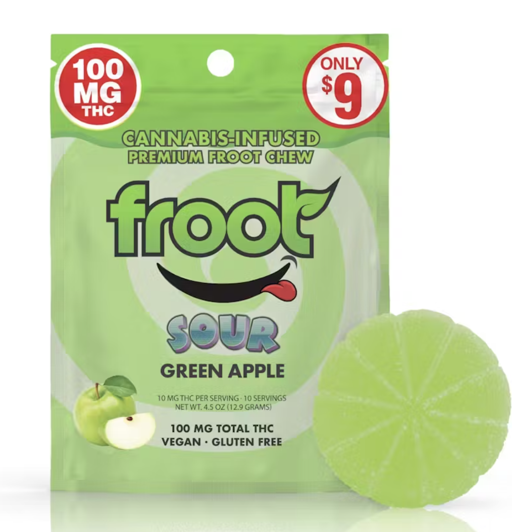 Photograph of product: SOUR GREEN APPLE [1OOMG]
