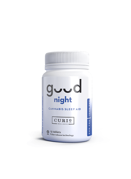 Photograph of product: Curio - Good Night Tablets - 100mg