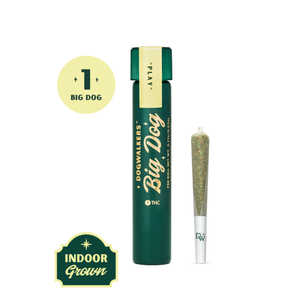 Photograph of Product: Pre-Rolls | Dogwalkers | Night Owl Haze Single .75g | Sativa