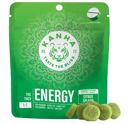 Photograph of product: Nano Energy Citrus Splash 1:1 Thc :Thcv   100 Mg