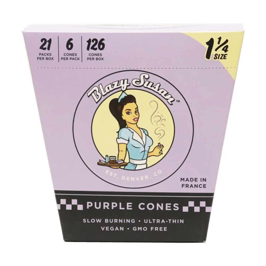 Photograph of product: Blazy Susan | Purple Purize Cones | 1 1/4"