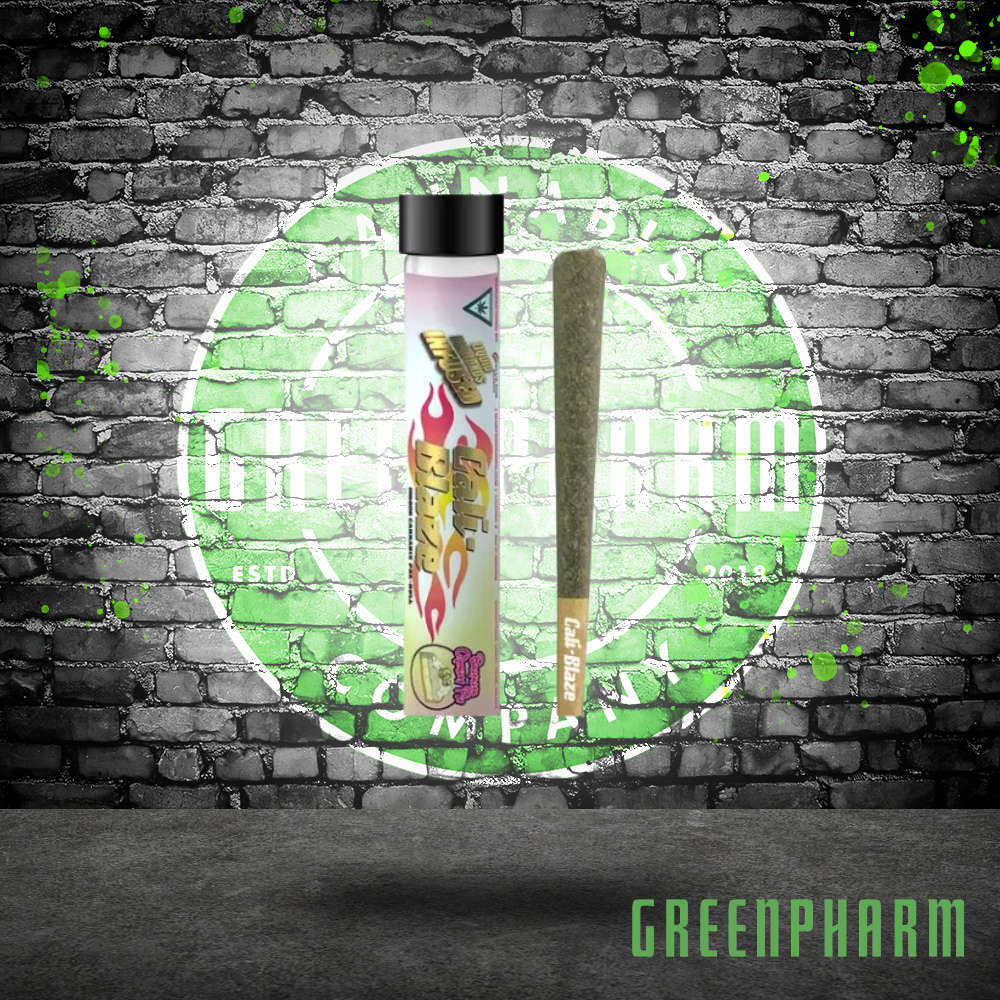 Photograph of product: Cali-Blaze Infused Pre-Roll | Banana Cream Pie