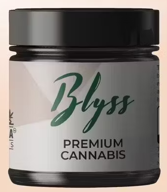 Photograph of product: Black Buddha | Flower | Blyss | Strawberry Jam| 3.5g-Hybrid