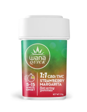 Photograph of product: 1:1 Strawberry Margarita Gummies