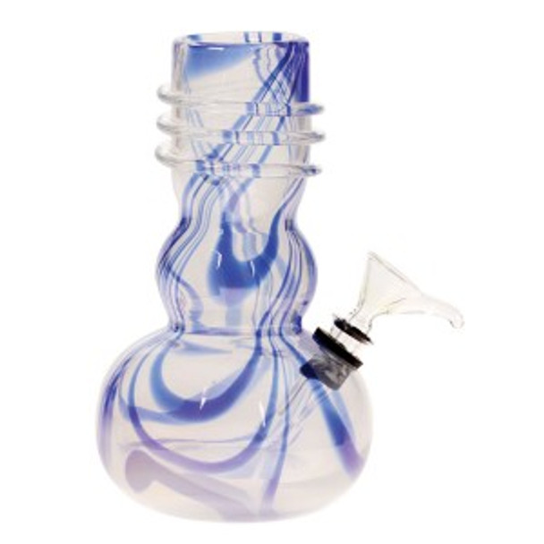 Photograph of product: 6" Soft Glass Water  Pipe