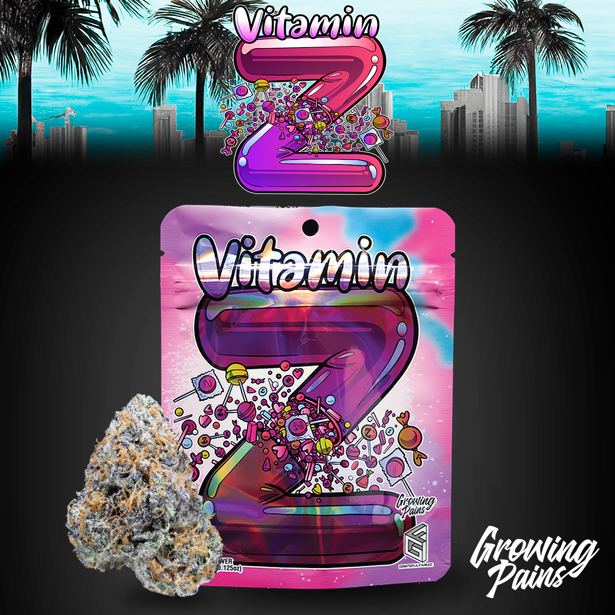 Photograph of Product: Growing Pains - Vitamin Z 3.5g
