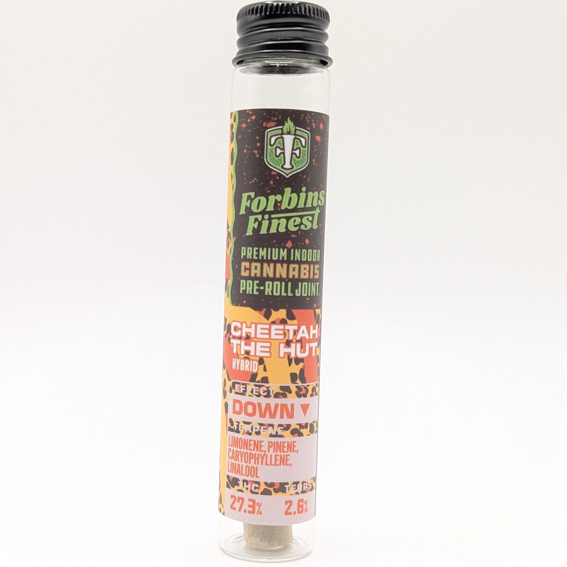 Photograph of product: Cheetah the Hut 1g Pre Roll