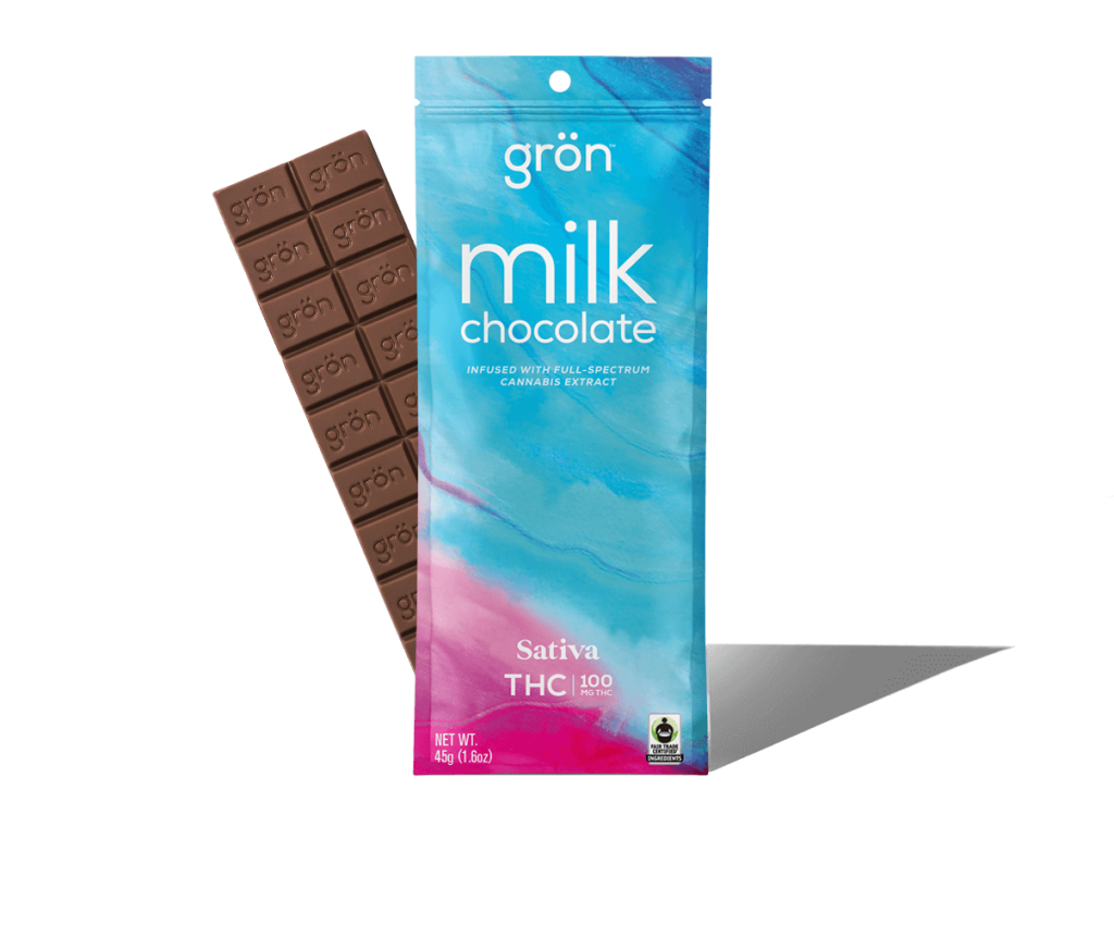 Photograph of Product: Milk Chocolate - Sativa - 100mg