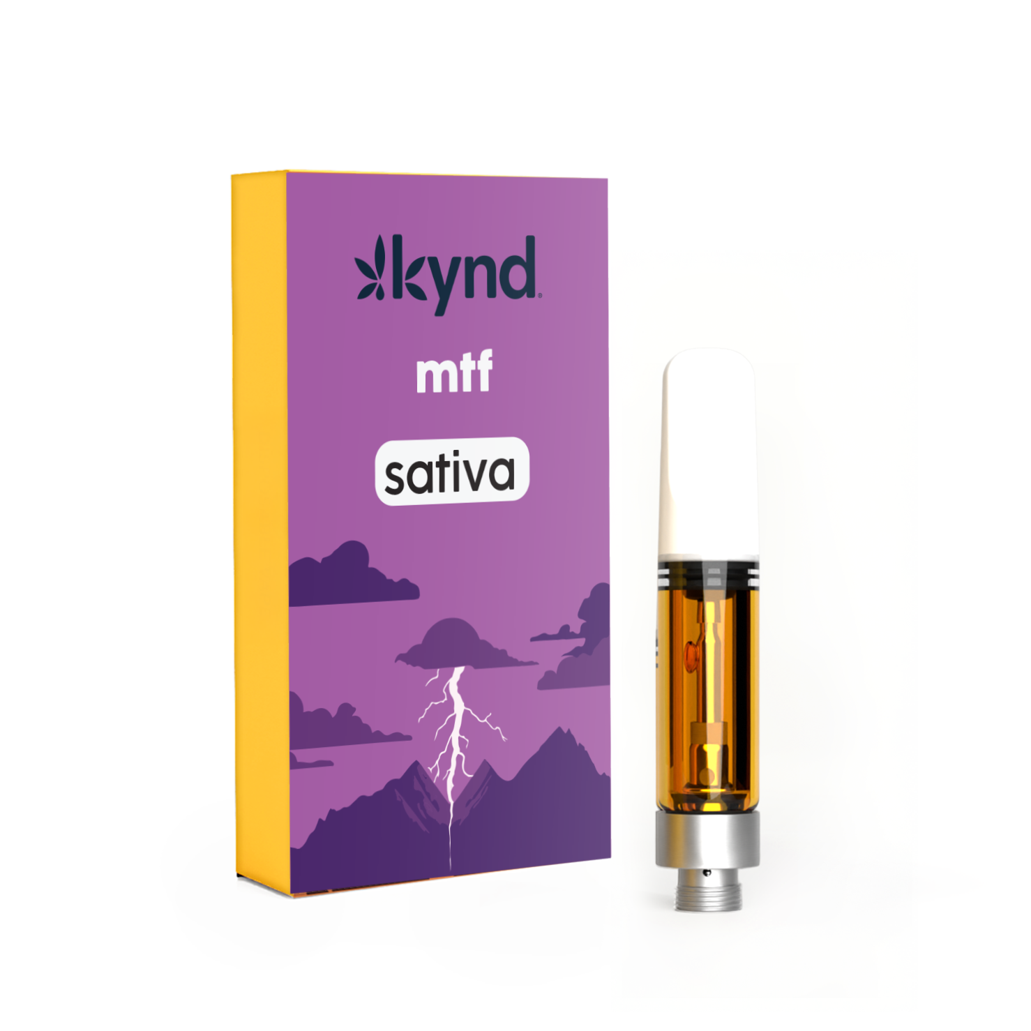 Photograph of product: Kynd MTF (S) CDT Vape Cartridge 1g
