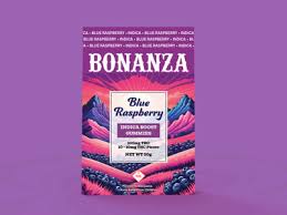 Photograph of product: Bonanza | Gummies | Blue Raspberry (I)