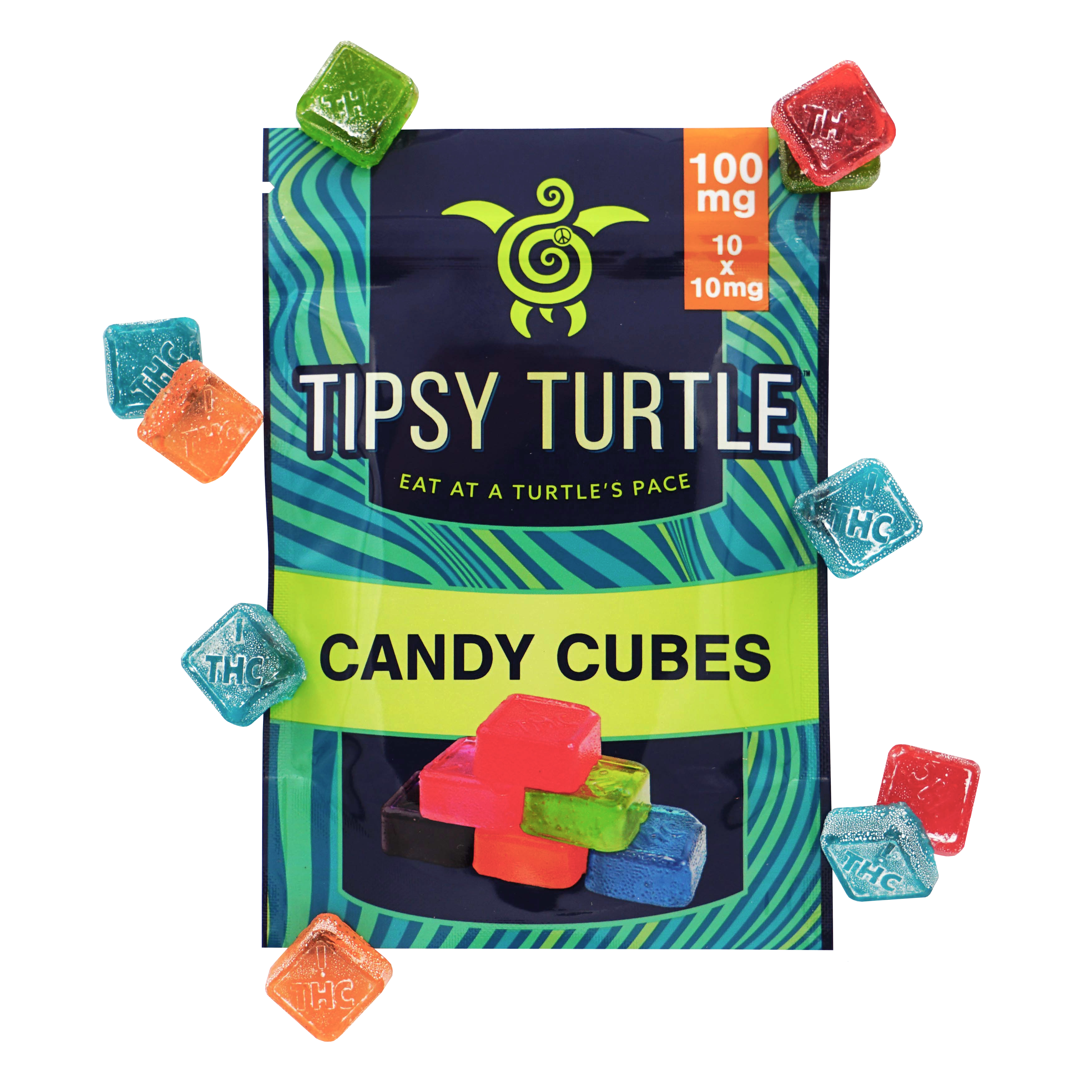 Photograph of product: Candy Cubes | 100mg