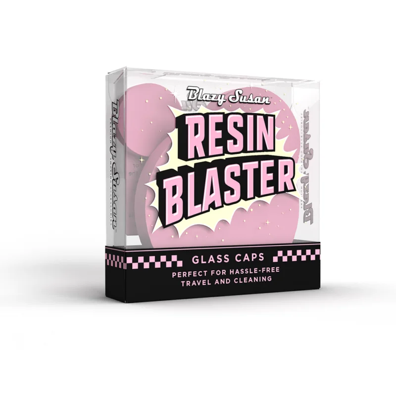 Photograph of product: Blazy Susan | Resin Blaster Glass Cleaning Caps Pink $12