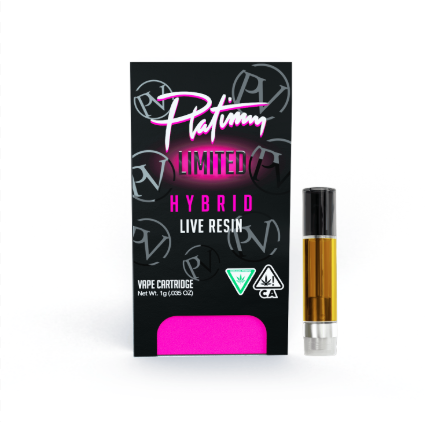 Photograph of product: Platinum Vape Live Resin Pink Runtz Cart