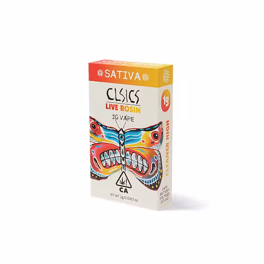 Photograph of product: CLSICS | Pink Lemon Up | Rosin Cartridge