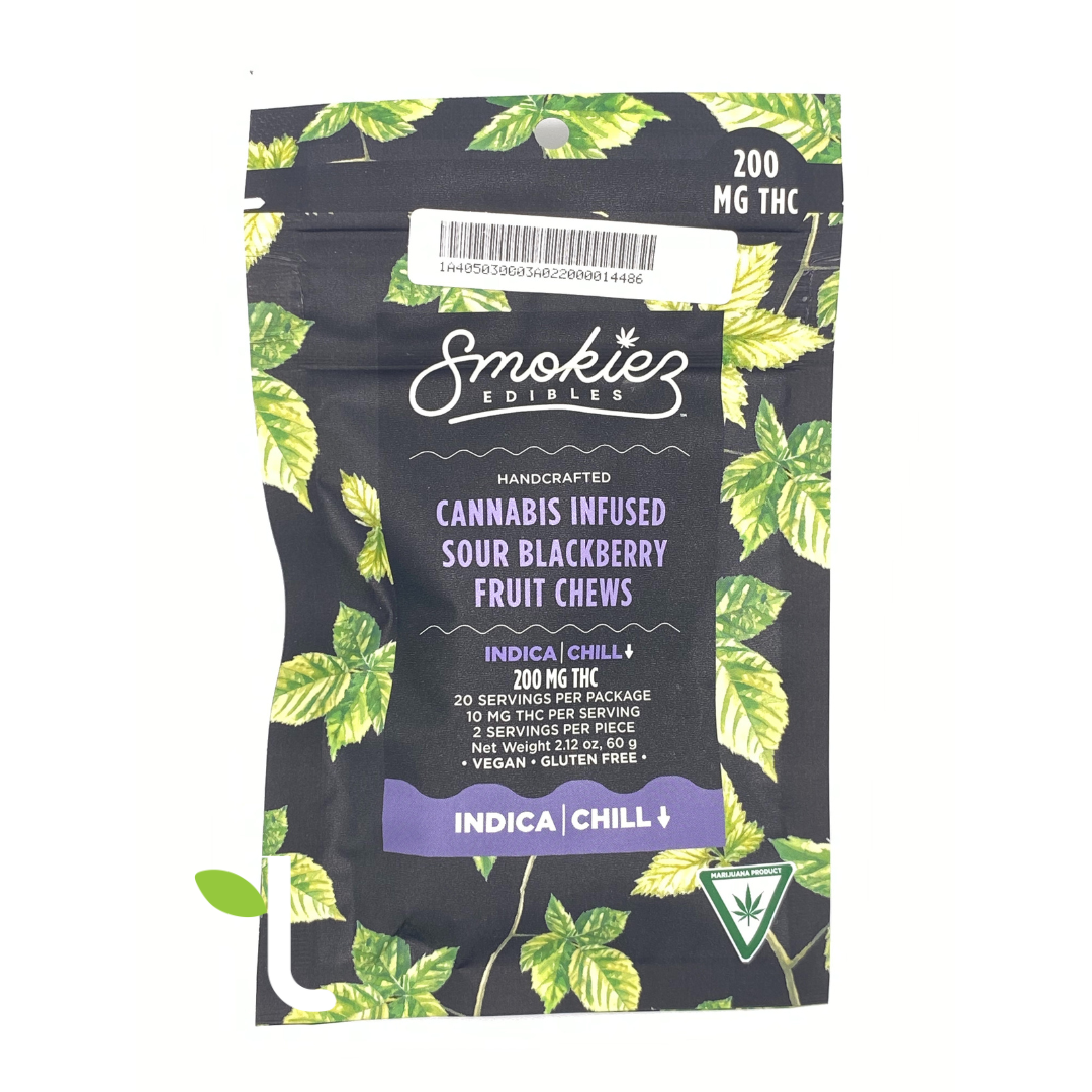 Photograph of product: Sour Blackberry | 200mg Gummies