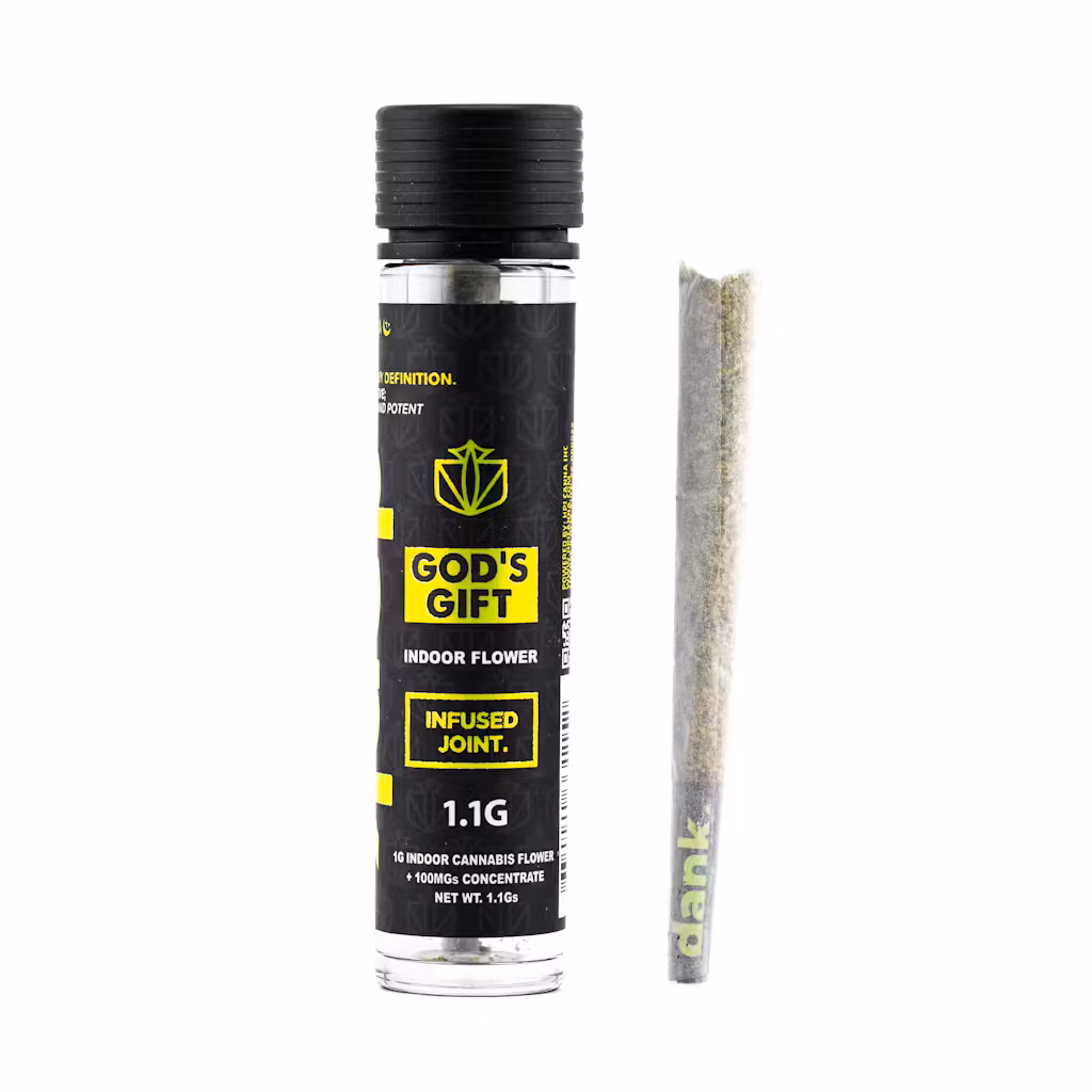 Photograph of Product: Dank | God's Gift Infused Pre-roll, 1.1g