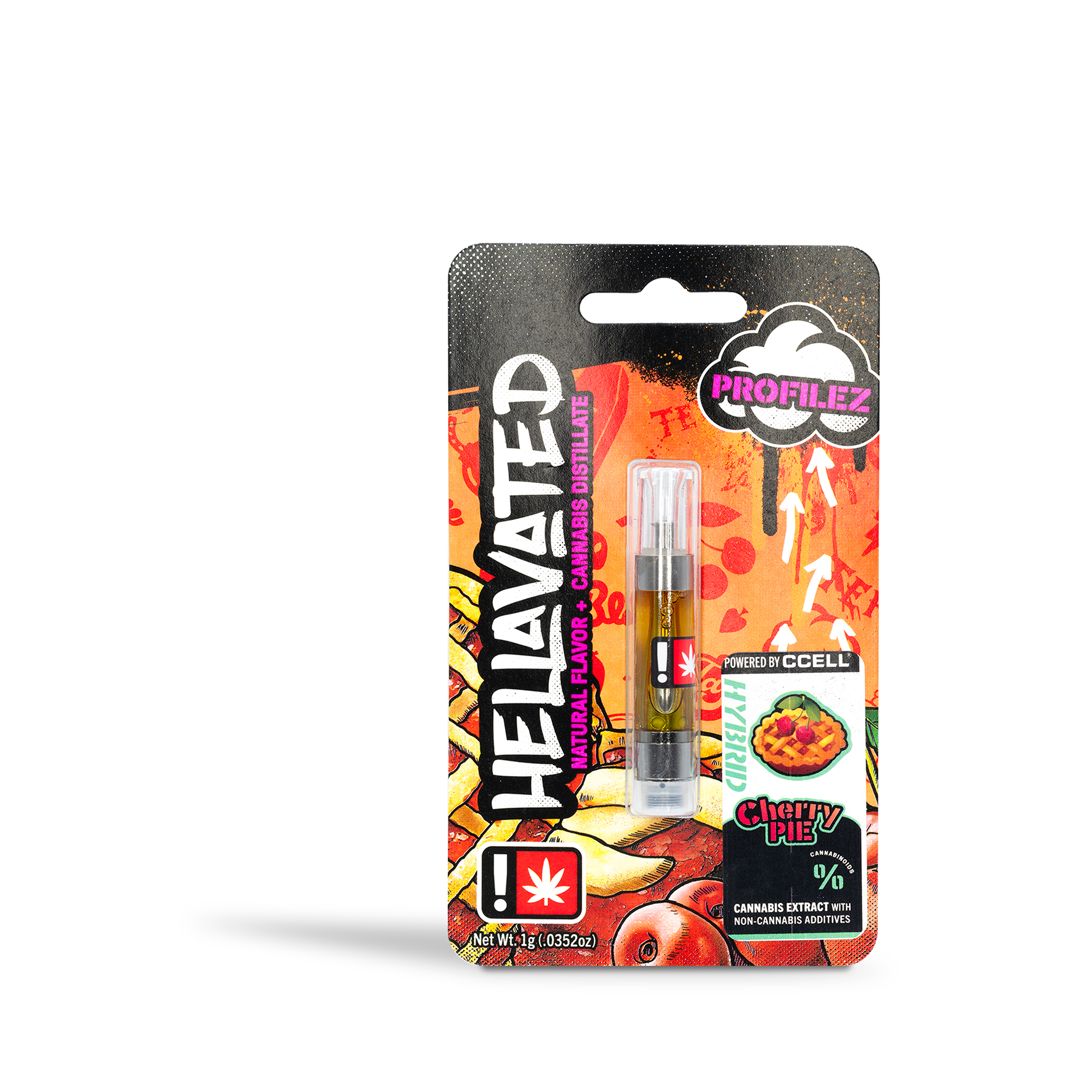 Photograph of product: Hellavated - Cherry Pie Distillate Cart