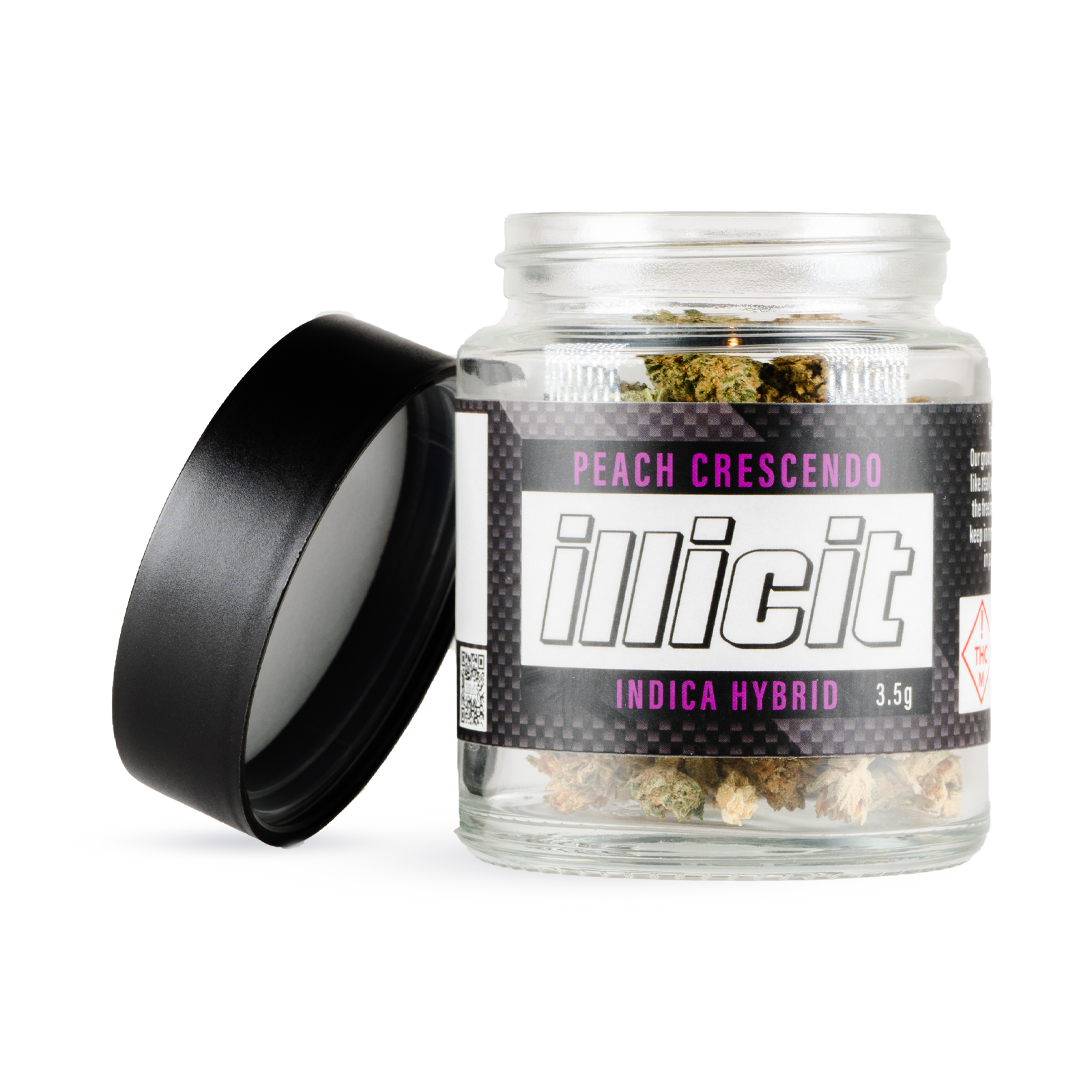 Photograph of product: Peach Crescendo Flower 3.5g