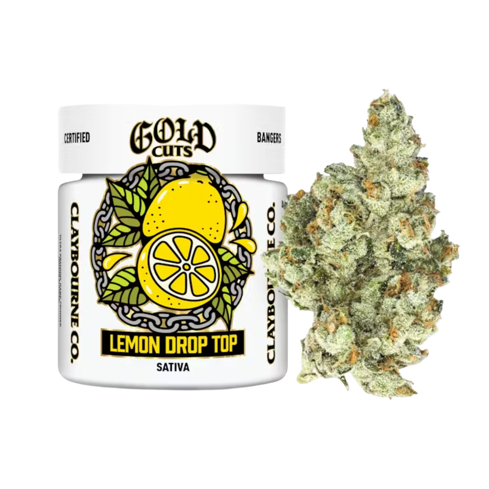 Photograph of product: LEMON DROP TOP 3.5G - GOLD CUTS - CLAYBOURNE CO