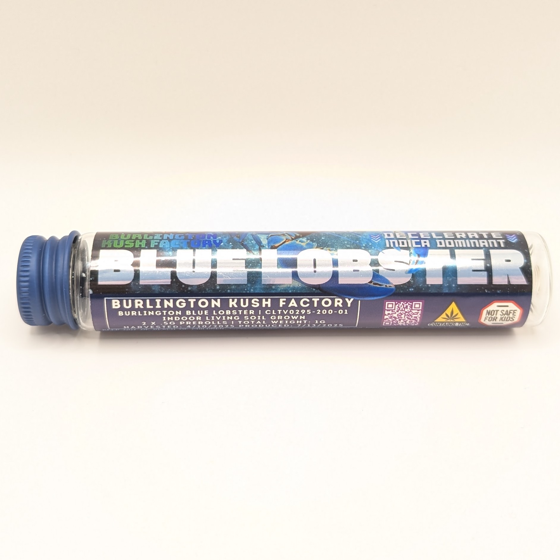 Photograph of product: Blue Lobster 1g Pre Roll