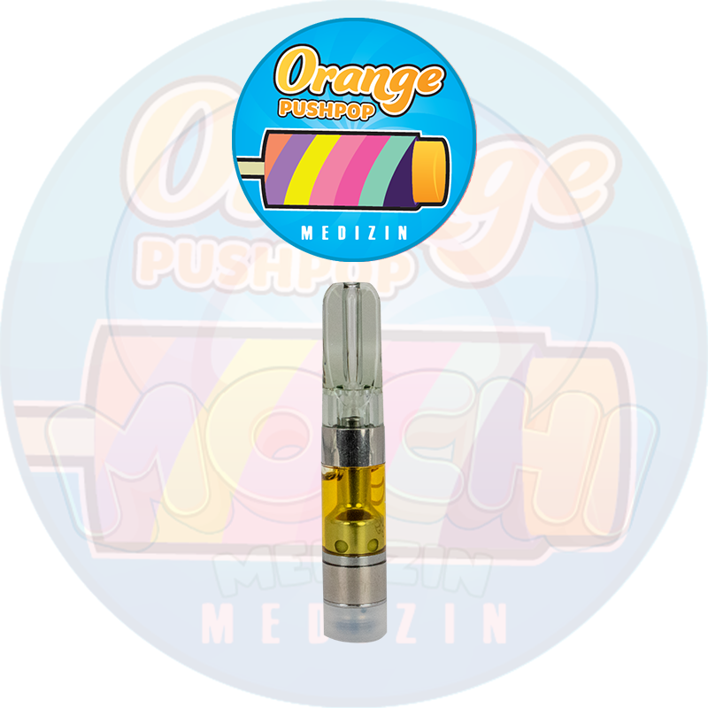 Photograph of product: Orange Push Pop