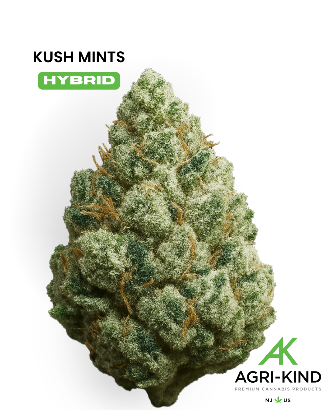 Photograph of product: Agri-Kind - Kush Mints - Flower - 7g