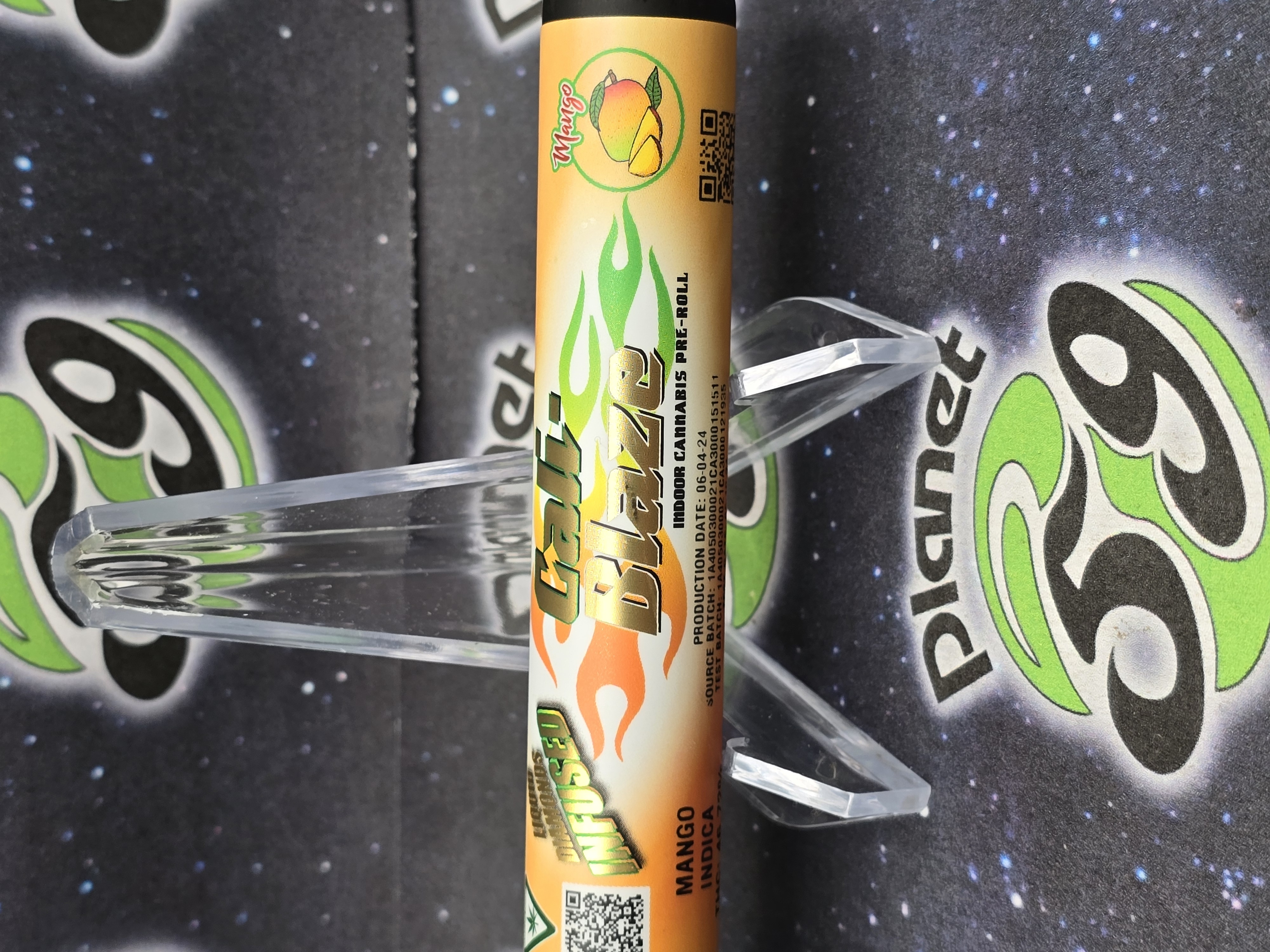 Photograph of product: Cali Blaze | Mango | 1.2g Infused Preroll