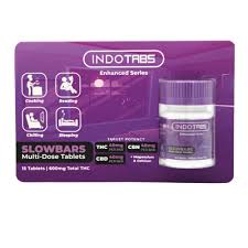 Photograph of Product: Indotabs | 40mg Slowbars 1:1:1 THC:CBD: CBN | 15pk | 600mg