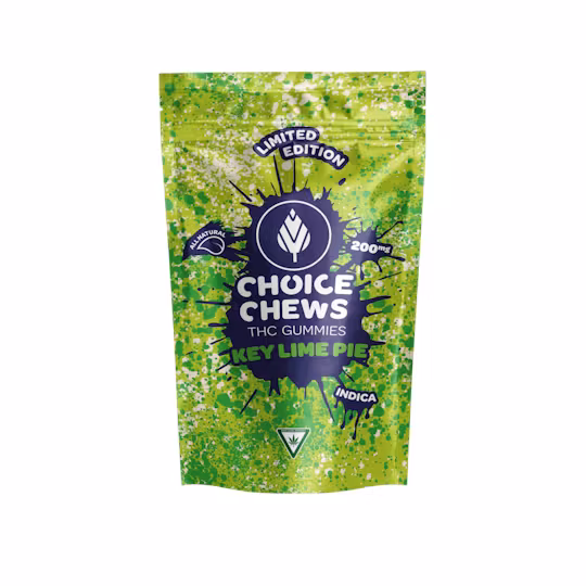 Photograph of product: Choice | Keylime | Gummies | 200mg