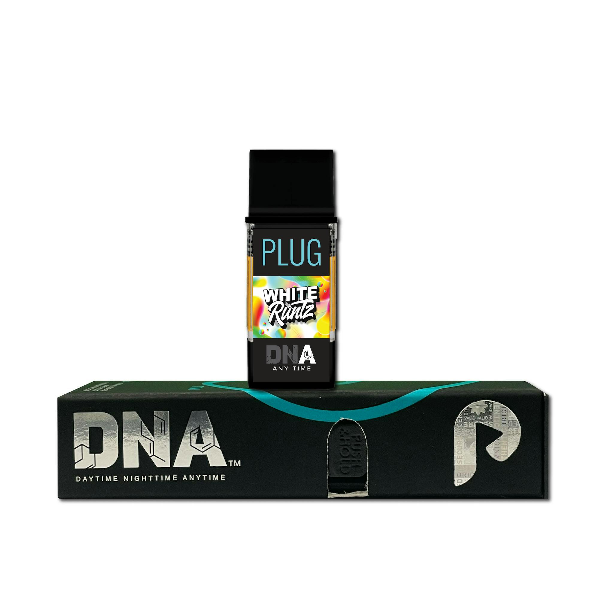 Photograph of product: PLUGPLAY WHITE RUNTZ 1G POD DNA