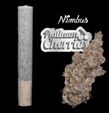 Photograph of product: Platinum Cherries 0.5g Pre-Roll | 3pk - Nimbus