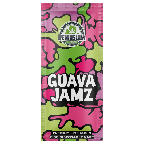 Photograph of product: Peninsula Gardens Chewy Sprees Live Rosin Disposable Vape Pen 0.5g