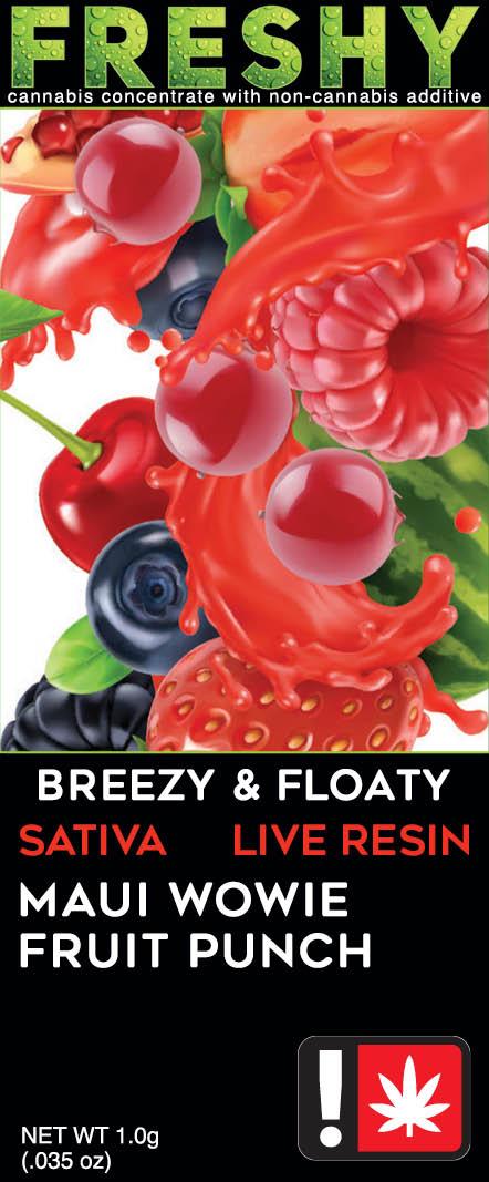 Photograph of product: Freshy - Maui Wowie Fruit Punch - 1g LR Cart