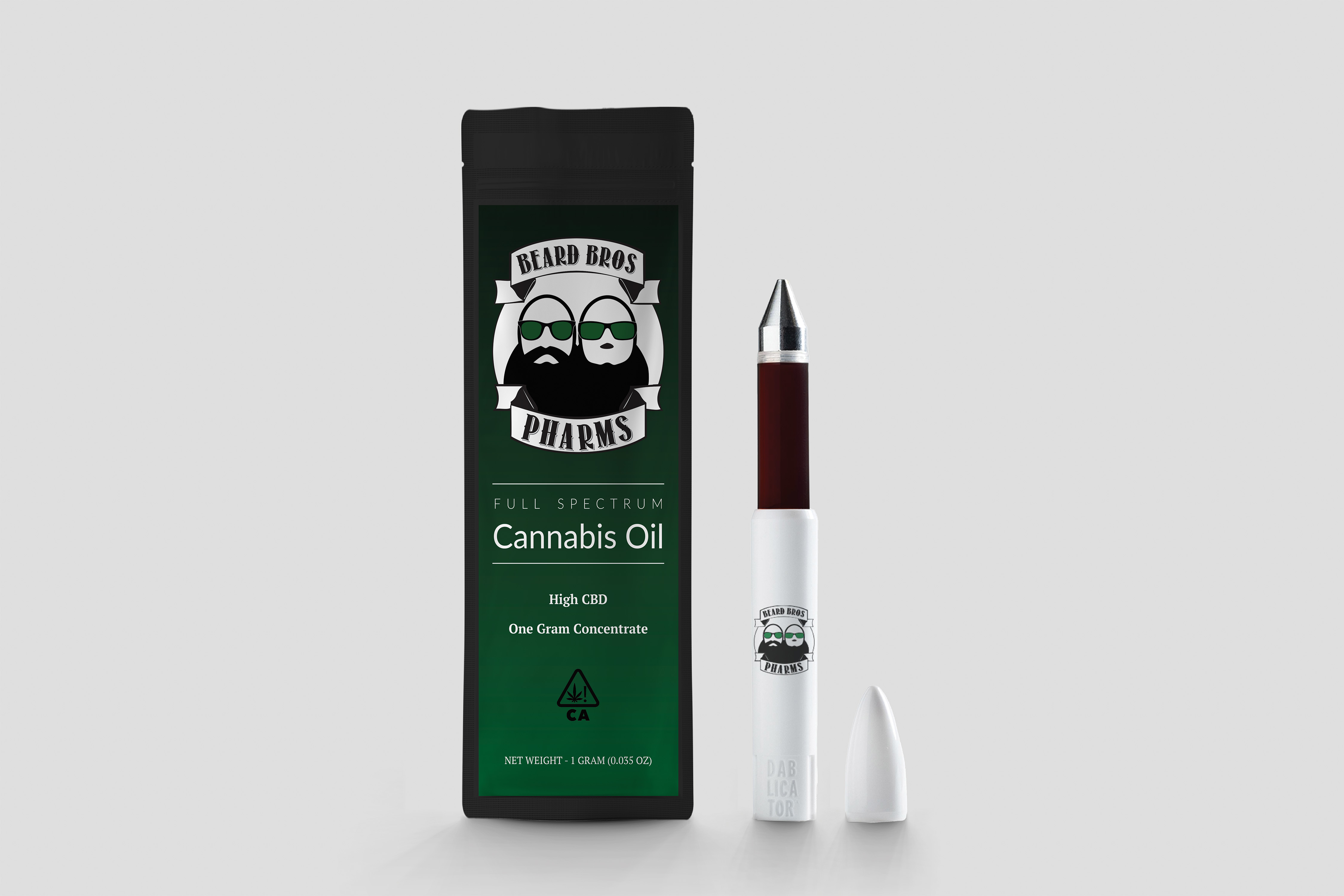 Photograph of product: Beard Bro's | Full Spectrum Oil | 1:1 THC: CBD