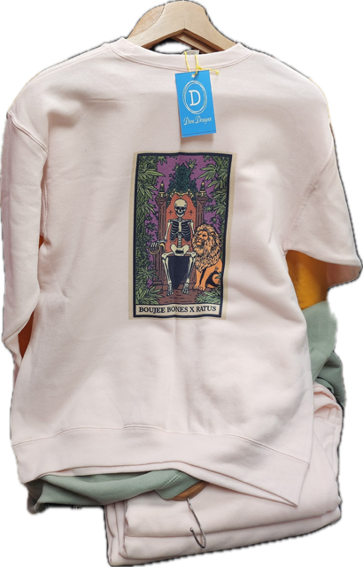 Photograph of product: Boujee-Ratus Crew Necks