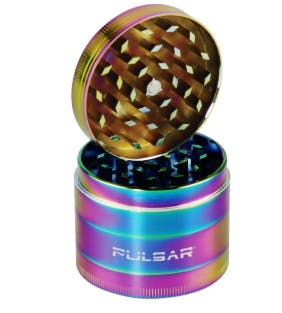 Photograph of product: Pulsar 4pc Tiered Grinder Black 2"