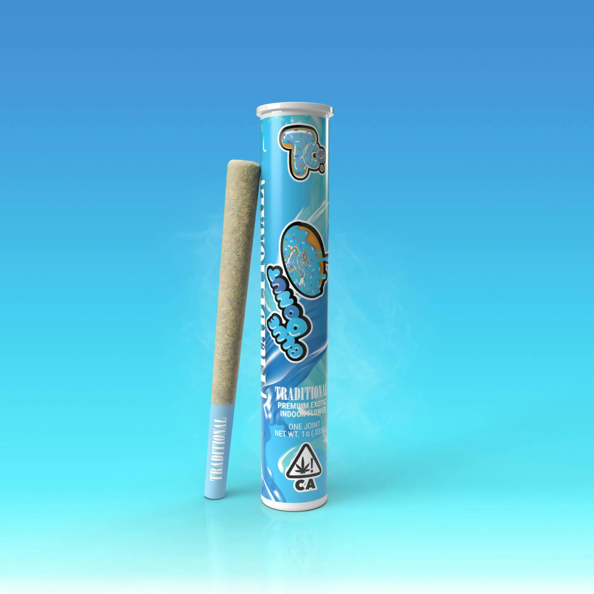 Photograph of product: Blue Donut