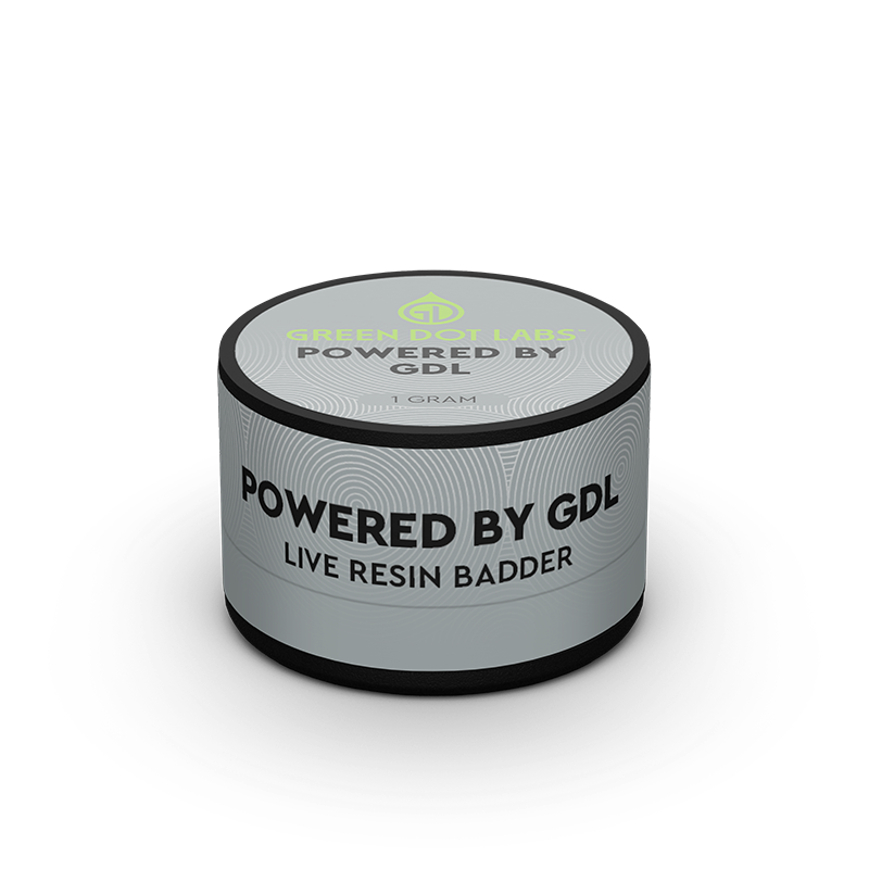 Photograph of product: Green Dot PB | Live Badder | Peach Cake 1g