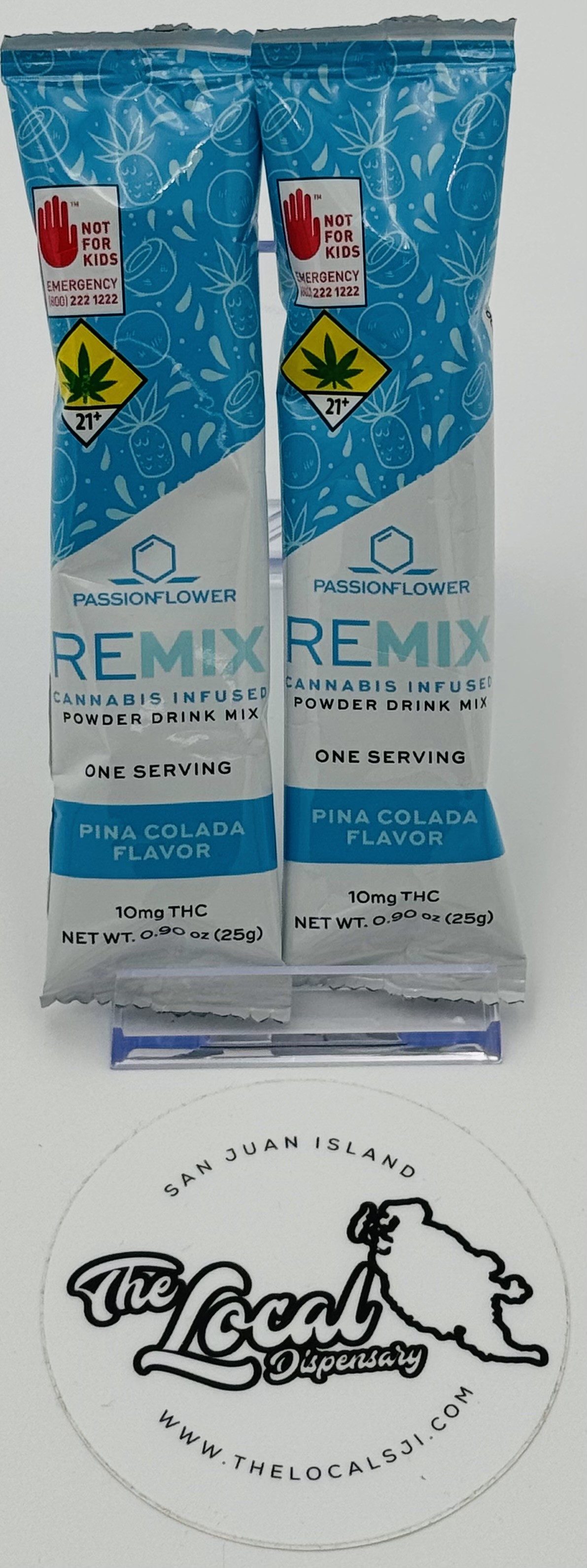 Photograph of product: Pina Colada Remix Powder Drink