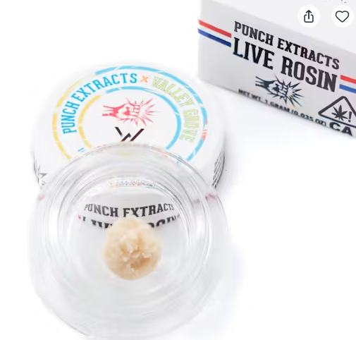 Photograph of product: Ice Cream Dragon [H] Tier 2 Live Rosin Badder | Punch