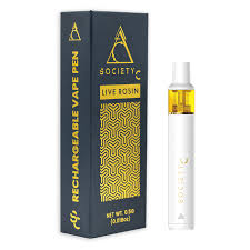 Photograph of product: Society C Live Rosin Disposable Vape Cart Devils Drip