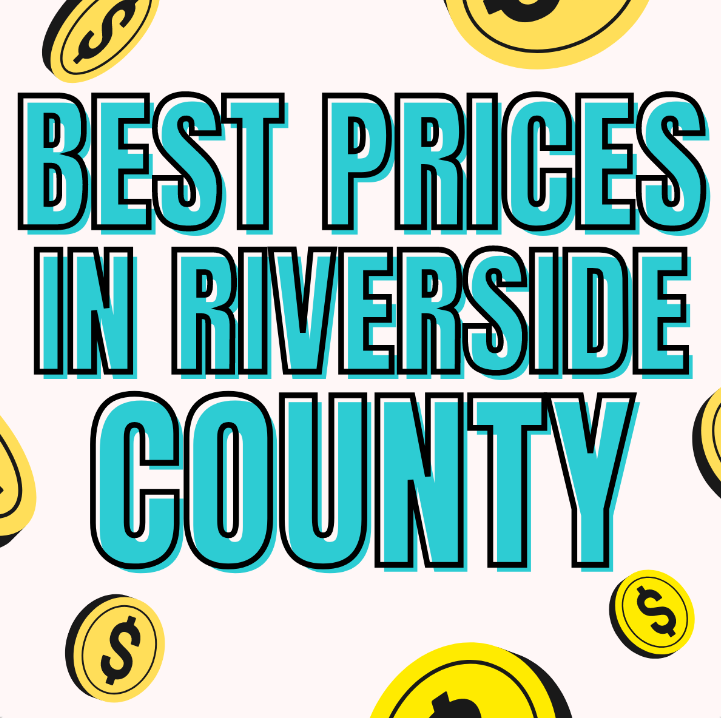 Photograph of product: Best Prices In Riverside!